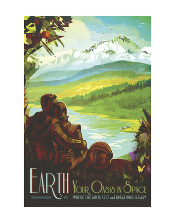 Earth Prints by  Vintage Reproduction