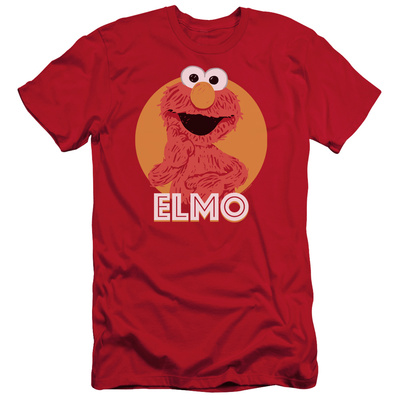 Sesame Street- Smiley Elmo (Slim Fit) T-Shirt