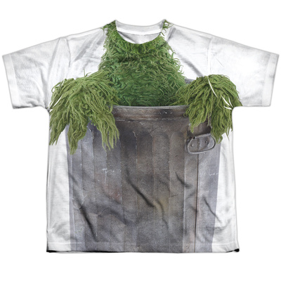 Youth: Sesame Street- Oscar Costume Tee T-shirts