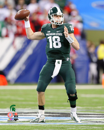 Connor Cook Michigan State Spartans 2013 Action Photo