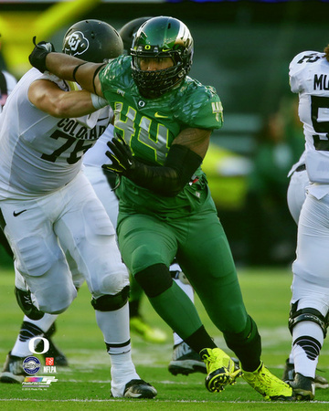 DeForest Buckner University of Oregon Ducks 2014 Action Photo