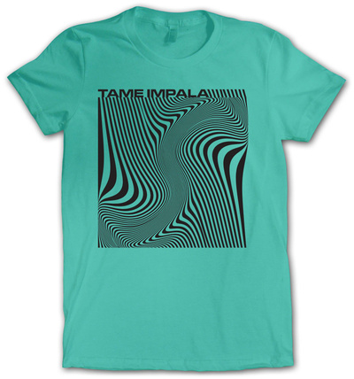 Juniors: Tame Impala- Wave Square T-shirts