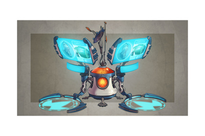 Ratchet And Clank: All 4 One - Environment Concept Art Photo