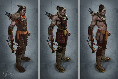 Uncharted 2: Among Thieves - Concept Art Print
