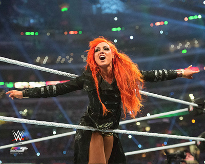 Becky Lynch Wrestlemania 32 Action Photo