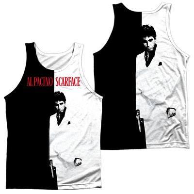 Tank Top: Scarface- Big Poster (Front/Back) Tank Top