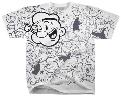 Popeye- The Great Gazookus Shirts