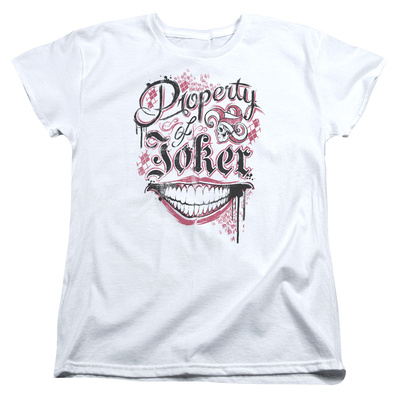 Womans: Suicide Squad- Property Of Joker T-Shirt