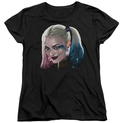 Womans: Suicide Squad- Harley Smirk T-shirts