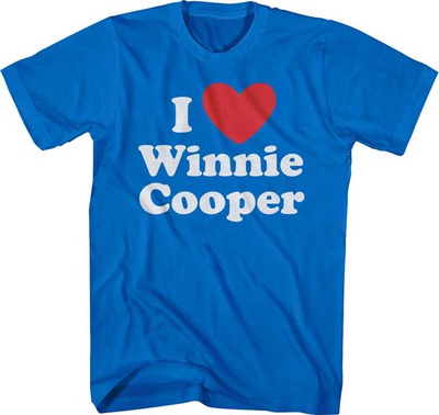 The Wonder Years- I Heart Winnie T-shirts