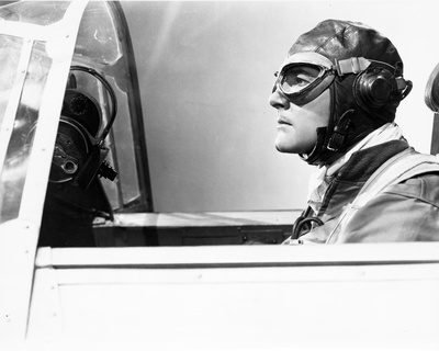 Errol Flynn Flying a Plane Photo by  Movie Star News