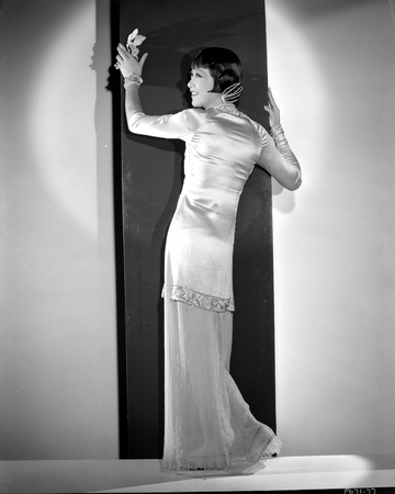 Anna Wong wearing a Glossy Chinese Tunic Photo by  Movie Star News