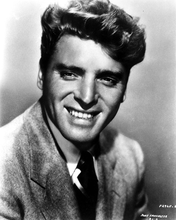 Burt Lancaster smiling and wearing Suit and Tie Photo by  Movie Star News
