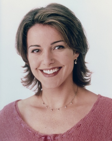 Christa Miller Posed Red Shirt Photo by  Movie Star News