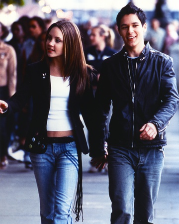 Amanda Bynes Walking in Black Leather Jacket with Man Photo by  Movie Star News