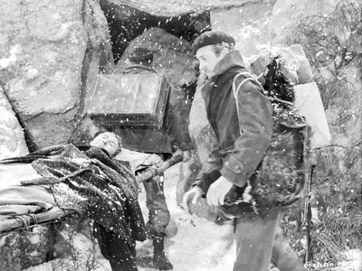 A scene from The Guns of Navarone. Photo by  Movie Star News