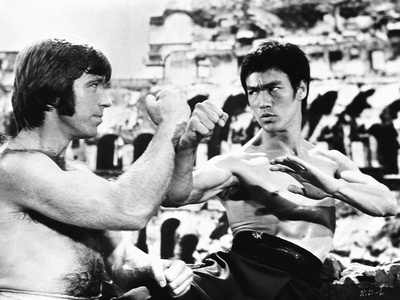 Bruce Lee in Fighting Scene Photo by  Movie Star News!