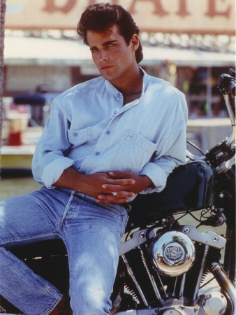 Brian Bloom Posed in Denim Pants Photo by  Movie Star News