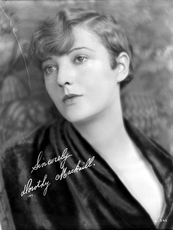 Dorothy MacKail Portrait with Signature Photo by  Movie Star News