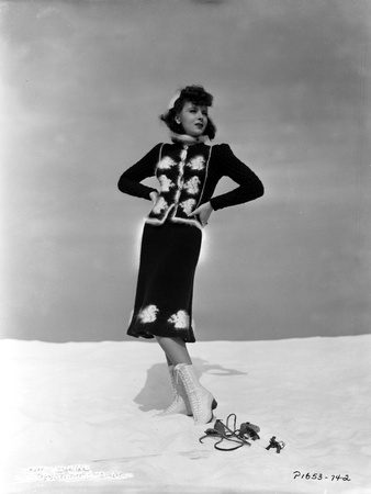 Ida Lupino on a Long Sleeve with Hands on Waist Photo by  Movie Star News