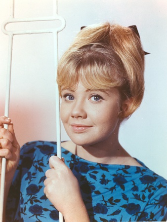 Hayley Mills Portrait in Blue Dress Photo by  Movie Star News