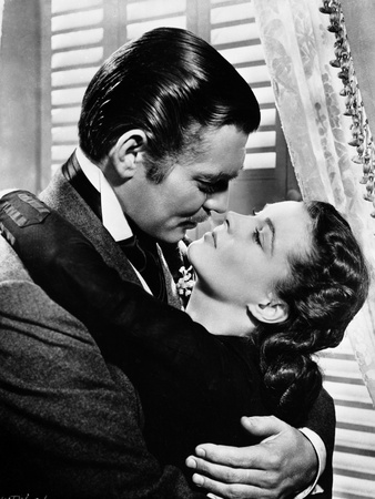 Gone With The Wind Kissing Scene Photo by  Movie Star News