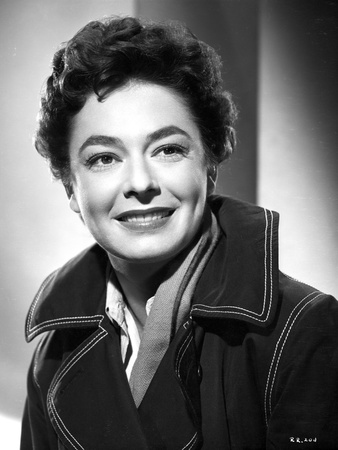 Ruth Roman smiling in Classic Portrait Photo by  Movie Star News