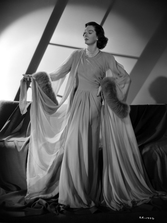 Rosalind Russell Posed in Gown Photo by  Movie Star News