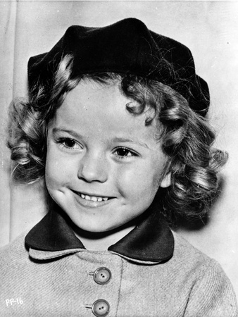 Shirley Temple smiling Pose in Classic Portrait Photo by  Movie Star News