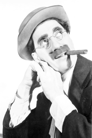 Marx Brothers Portrait of a Man wearing Eyeglasses Photo by  Movie Star News