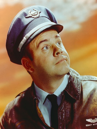 Tim Conway Portrait in Pilot Uniform Photo by  Movie Star News