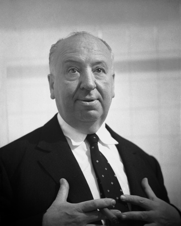 Hitchcock Alfred Close Up Portrait Photo by Bill Craemer