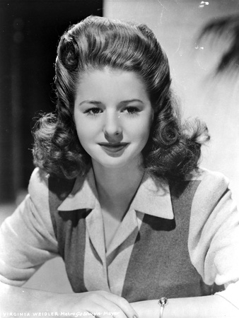 Virginia Weidler Portrait in Classic Photo by  Movie Star News