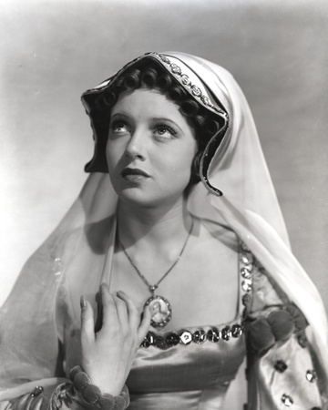Classic Portrait of Lana Turner in Elegant Dress with Veil Photo by  Movie Star News