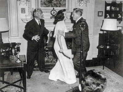 State Of The Union Man and Woman Arguing Scene Excerpt from Film in Black and White Photo by  Movie Star News