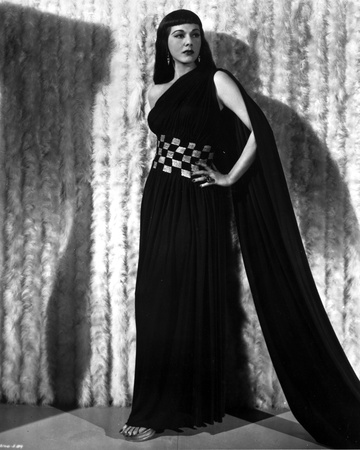 Maria Montez Posed in Black Dress with One Hand on Hips Photo by  Movie Star News