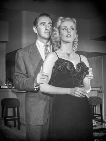 Count The Hours Couple in Black and White Portrait Photo by  Movie Star News