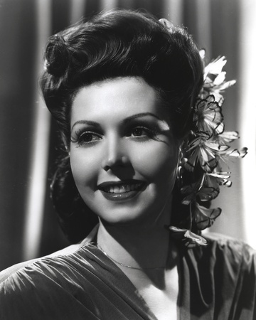 Ann Miller Showing a Big Smile in a Classic Portrait Photo by  Movie Star News