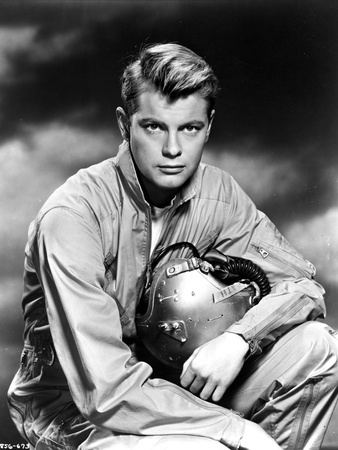 Troy Donahue Posed in Astronaut With Helmet Photo by  Movie Star News