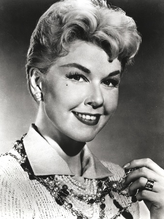 Doris Day Portrait in Classic with Blouse Photo by  Movie Star News