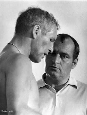 Paul Newman Talking Strategy Black and White Photo by  Movie Star News