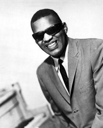 Ray Charles in Brown Suit With Sunglasses Photo by  Movie Star News