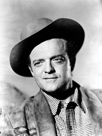 Van Heflin Posed in Cowboy Outfit With Hat Photo by  Movie Star News