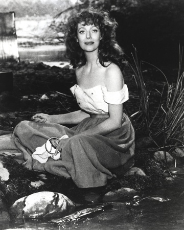 Loretta Young Lady taking a Bath in River Photo by  Movie Star News