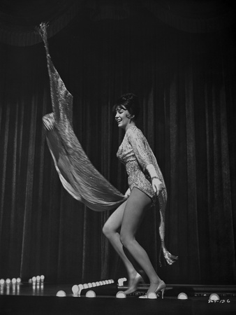Natalie Wood Playing with Her Dress Photo by  Movie Star News