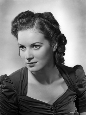 Maureen O'Hara Close Up Portrait Photo by E Bachrach