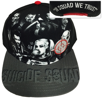 Suicide Squad- In Squad We Trust Snapback Hat