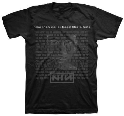 Nine Inch Nails- Head Like a Hole Lyrics Shirts