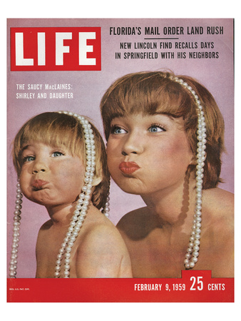 LIFE Shirley MacLaine & Daughter Posters by  Anonymous