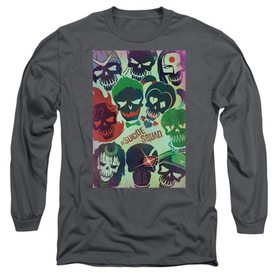 Long Sleeve: Suicide Squad- Sugar Skull Poster Shirts